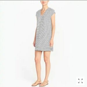 Jcrew striped mini dress